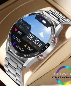 ECG+PPG Bluetooth Call Smart Watch Men Laser Health Blood Pressure Fitnes Sports Watches Man Sports Waterproof Smartwatch+Box