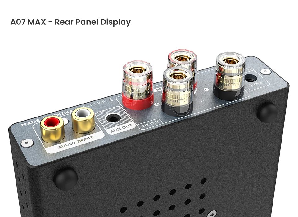 AIYIMA A07 MAX TPA3255 Audio Power Amplifier 2.0 Stereo Amplify 300Wx2 PBTL Mono Sound Amplifier 600W Home Speaker Amplificador