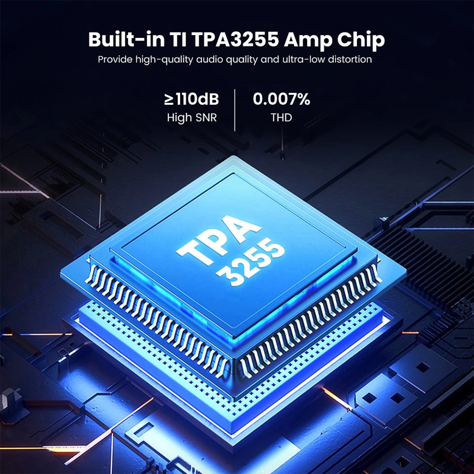 AIYIMA A07 MAX TPA3255 Audio Power Amplifier 2.0 Stereo Amplify 300Wx2 PBTL Mono Sound Amplifier 600W Home Speaker Amplificador