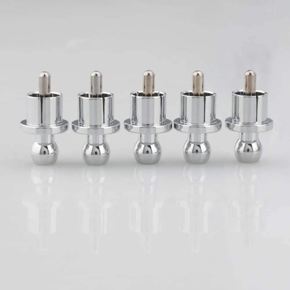10pcs x Noise Stopper Gold / Rhodium Plated Copper Cap Dust Protector RCA Plug Caps 10pcs x Noise Stopper Gold / Rhodium Plated Copper Cap Dust Protector RCA Plug Caps