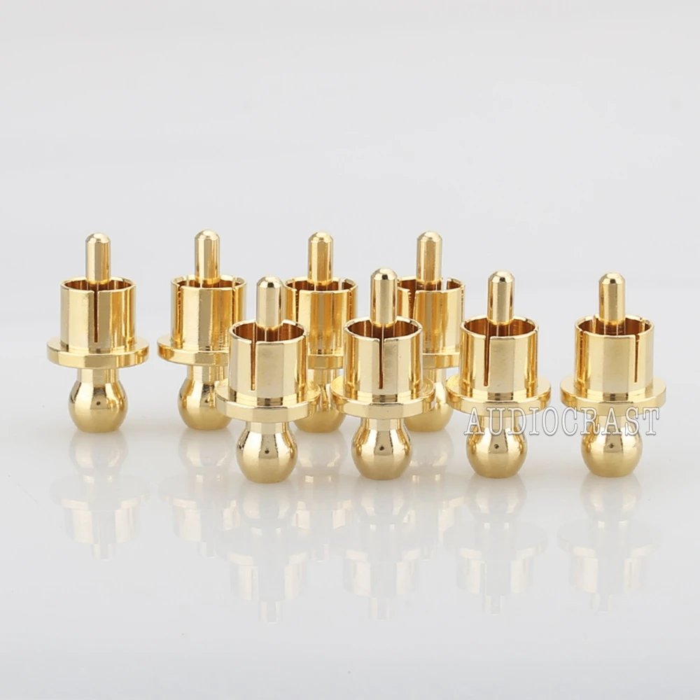 10pcs x Noise Stopper Gold / Rhodium Plated Copper Cap Dust Protector RCA Plug Caps 10pcs x Noise Stopper Gold / Rhodium Plated Copper Cap Dust Protector RCA Plug Caps