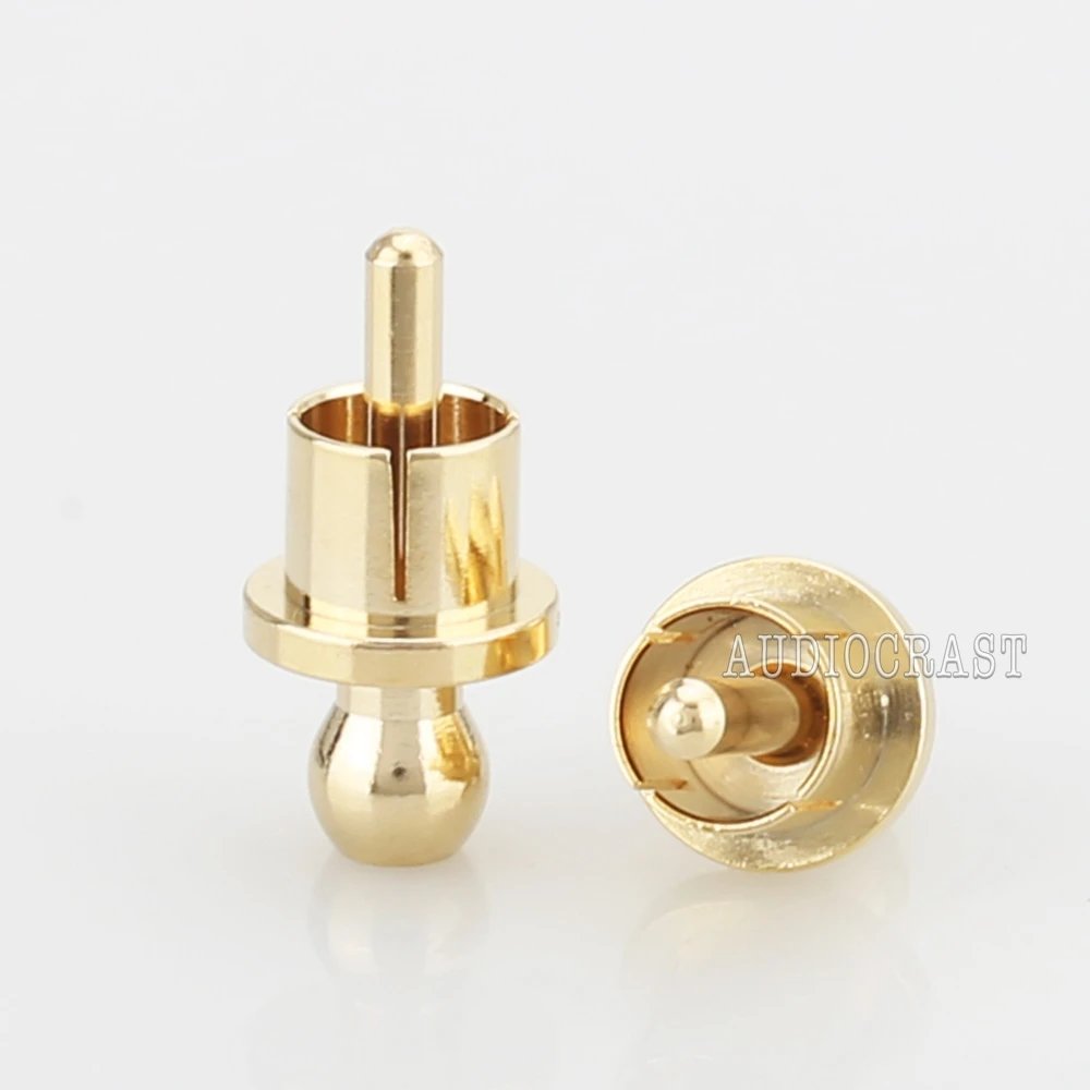 10pcs x Noise Stopper Gold / Rhodium Plated Copper Cap Dust Protector RCA Plug Caps 10pcs x Noise Stopper Gold / Rhodium Plated Copper Cap Dust Protector RCA Plug Caps