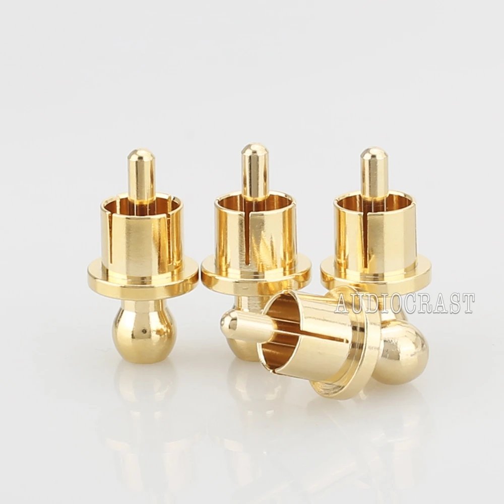 10pcs x Noise Stopper Gold / Rhodium Plated Copper Cap Dust Protector RCA Plug Caps 10pcs x Noise Stopper Gold / Rhodium Plated Copper Cap Dust Protector RCA Plug Caps