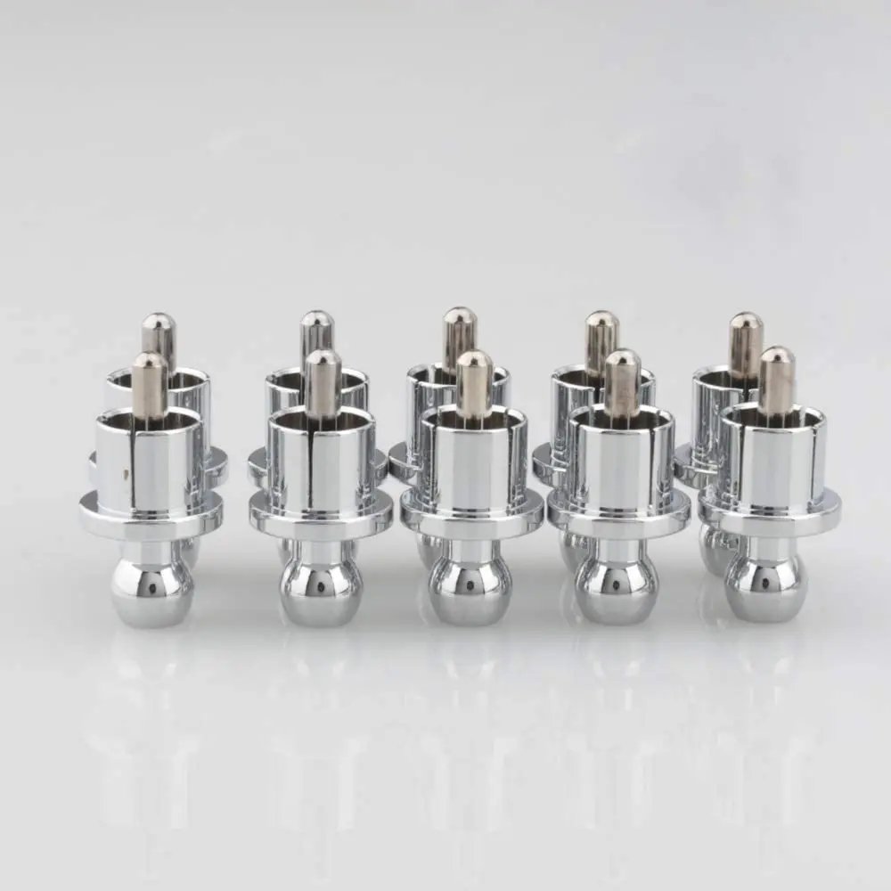 10pcs x Noise Stopper Gold / Rhodium Plated Copper Cap Dust Protector RCA Plug Caps 10pcs x Noise Stopper Gold / Rhodium Plated Copper Cap Dust Protector RCA Plug Caps