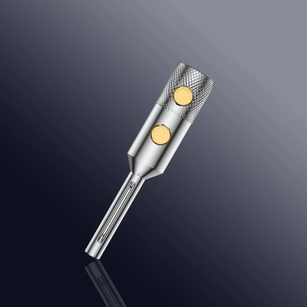 VB401R Viborg Audio 99.99% Pure copper Quality Rhodium plated Connector Amplifier Terminal Banana Speaker Plug Jack VB401R Viborg Audio 99.99% Pure copper Quality Rhodium plated Connector Amplifier Terminal Banana Speaker Plug Jack