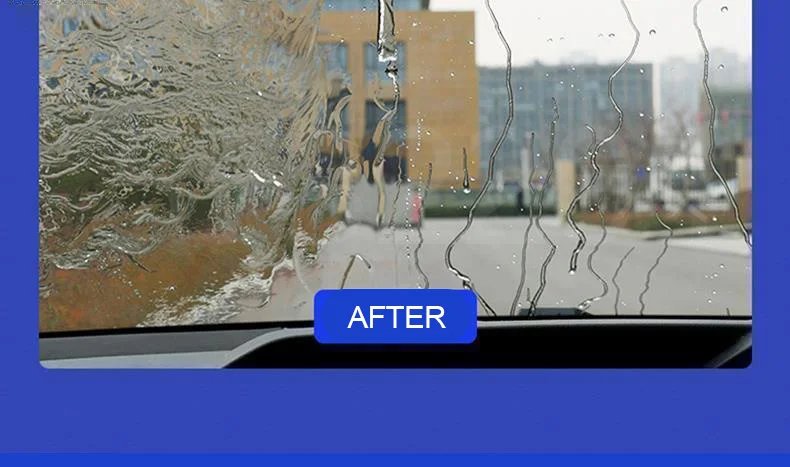 Car Glass Anti-Rain Spray Auto Water repellent Coating Agent Waterproof Rainproof Anti-fog Glass Cleaner Auto Windshield Clear