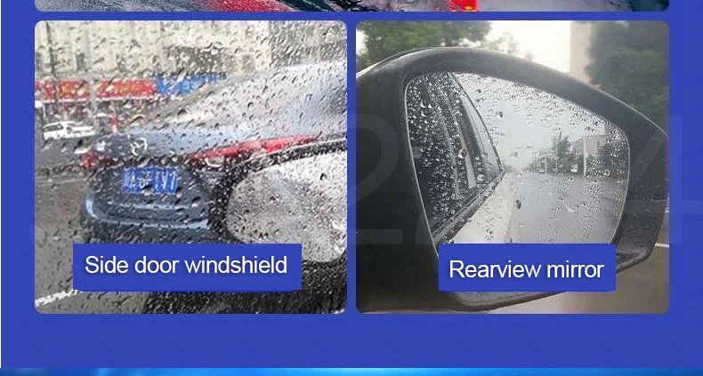 Car Glass Anti-Rain Spray Auto Water repellent Coating Agent Waterproof Rainproof Anti-fog Glass Cleaner Auto Windshield Clear
