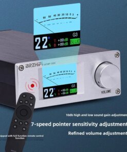 Alternative view of BRZHIFI 2025 Classic Design US National Half LM3886 Core Fever HiFi High Power Bluetooth 5.3 Amplifier