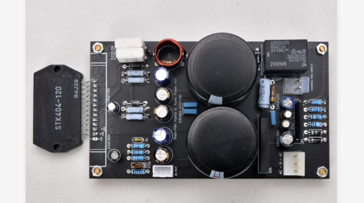 New high-power thick film STK404-120 fever level mono amplifier board finished product